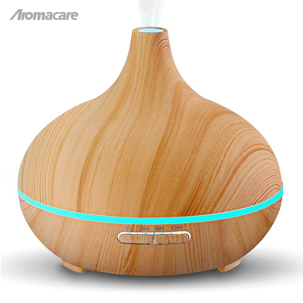 

300ml Air Humidifier Essential Oil Diffuser Aroma Lamp Aromatherapy Electric Aroma Diffuser Mist Maker for Office Bedroom Yoga