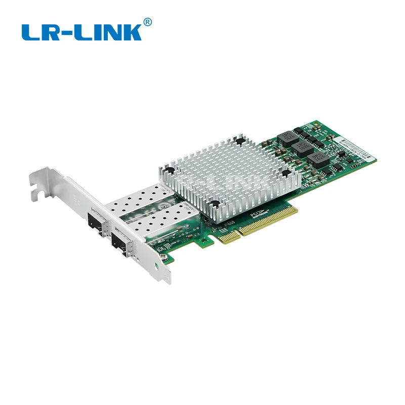 LREC9812AF 2SFP + 10 Гб Волоконно Оптический ethernet адаптер двойной порт PCI Express сетевой lan