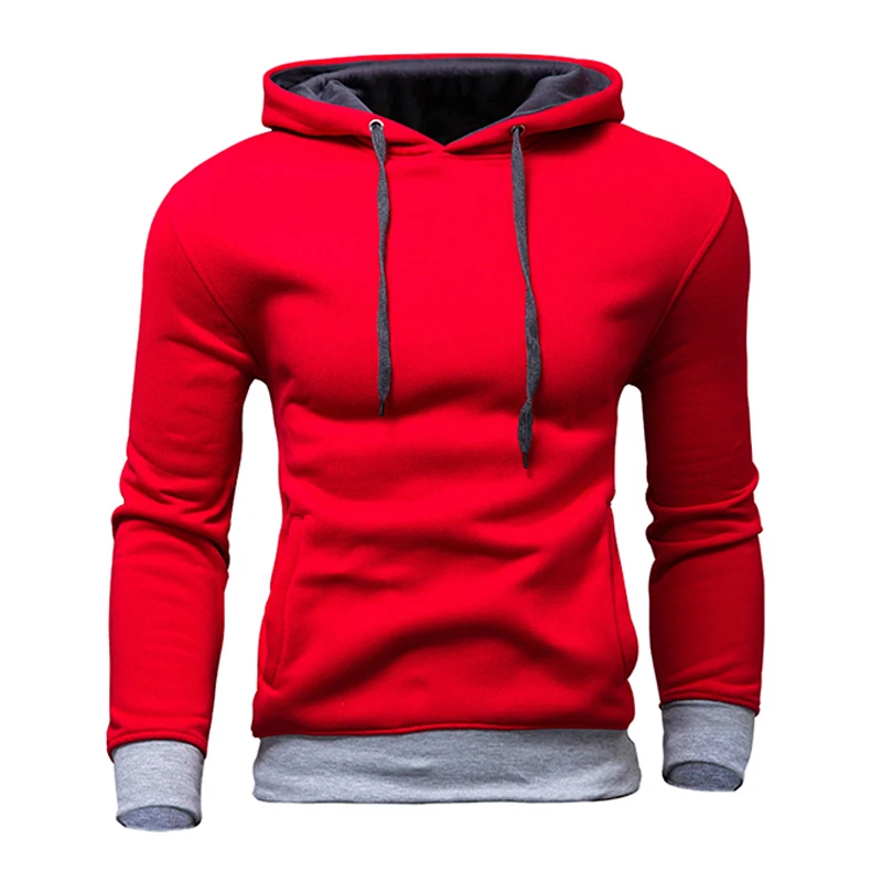  New Brand Sweatshirt Men Hoodies Fashion Solid Fleece Hoodie Mens Hip Hop Hoodie Sweatshirt Men's T