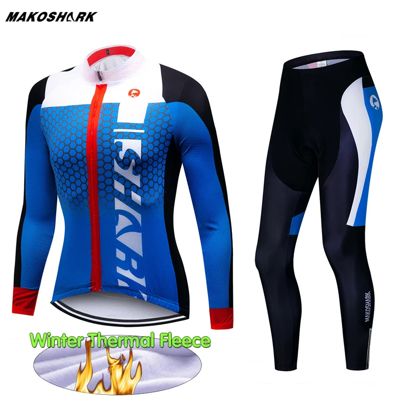 2020 Pro Team Велоспорт Джерси Набор Maillot Ropa Ciclismo с длинным рукавом Зимний термальный