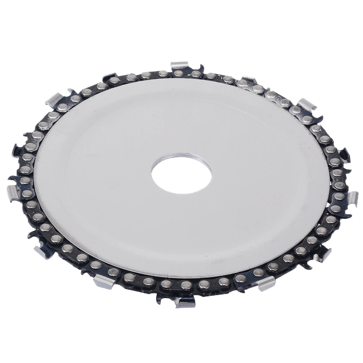 5 Inch Diameter 22mm Arbor Wood Carving Disc 14 Tooth Cut Chainsaw Disc for Angle Grinders Cut Carve Shape