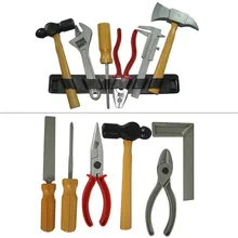 6 шт./компл. DIY образовательное строительство игровой дом ToyModel пластиковые строительные набор инструментов для ремонта детские игрушки для ролевых игр для детей P20