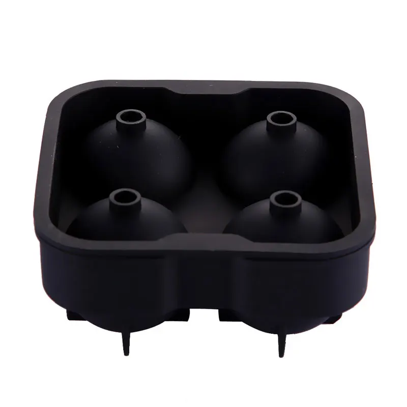 N1- Silicone 3D Diamond Ice Cube Tray Maker Mold Whiskey Cocktails - New, Black