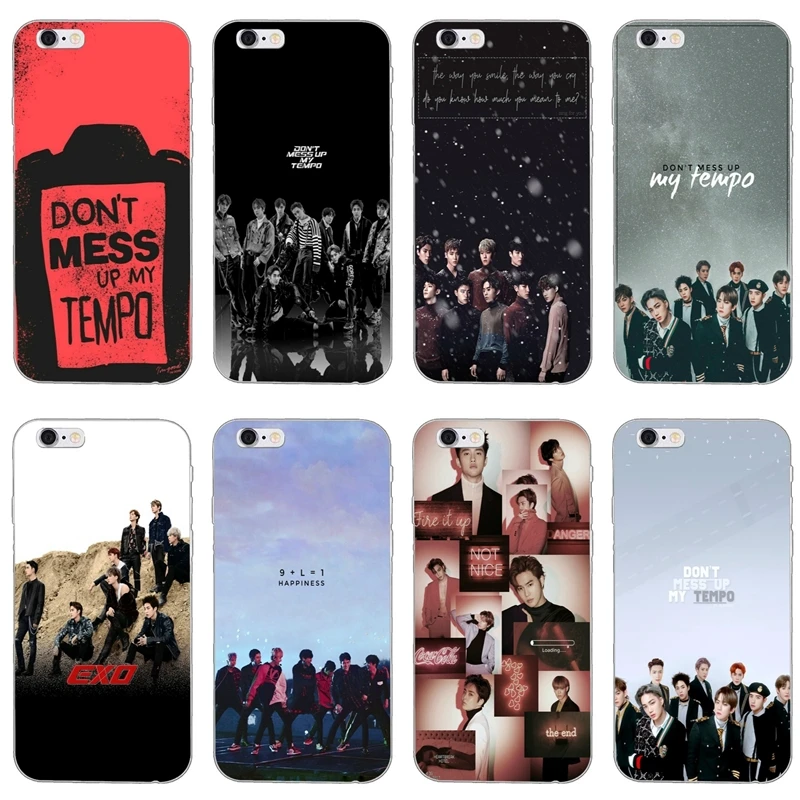 

EXO DON'T MESS UP MY TEMPO For Samsung Galaxy J4 J5 J6 J7 A5 A7 A8 A9s Plus Prime star 2016 2017 2018 case Soft phone cover