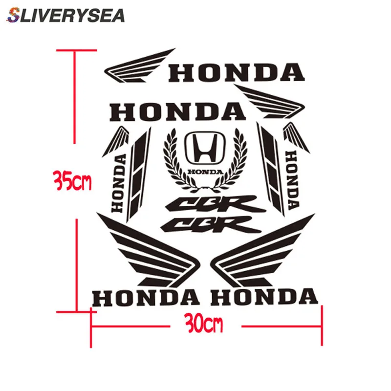 

Motorcycle Sticker Decal For Honda CBR Logo JDM Reflective Sticker Motorcycle Body OEM Stickers Car Styling Accessories