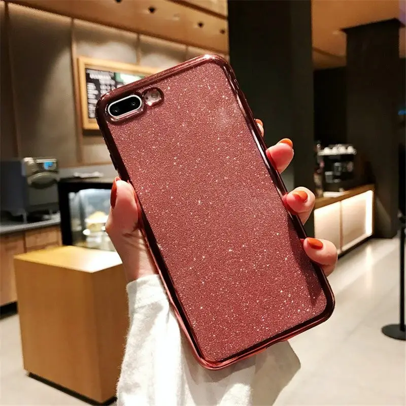Glitter Diamond Bling Soft TPU Case Cover on sfor Huawei P Smart Plus P20 Lite Mate 20 Pro Honor 8X 7X P30 Slim Thin Phone Coque (5)