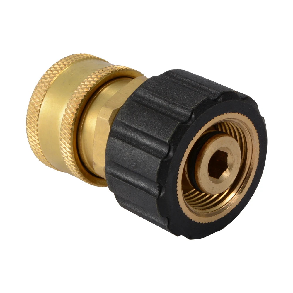 Pressure Washer Quick Connect Adapter Connectors 14.8mm to 3/8" Female Coupling 