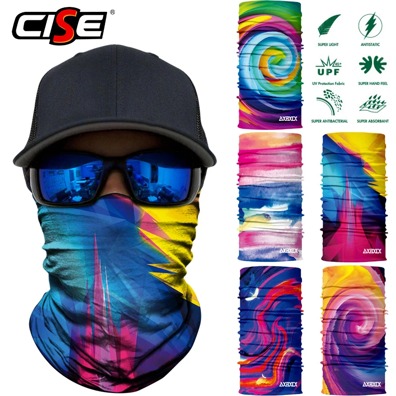 3D Seamless Magic Colorful Balaclava Face Mask Motorcycle Skiing Riding ...