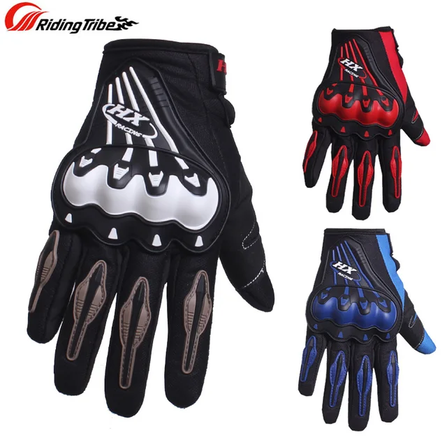 US $5.72 Motorcycle Moto motocross Gloves woman man scooter racer Full Finger Racing Motorbike Scooter Prote