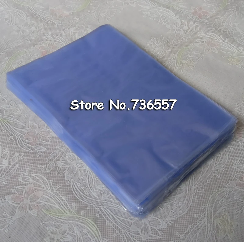 Усадочный пакет шт. 4,7x7 дюймов (12x18 см) мягкий прозрачный выдувного формования ПВХ тепла 100 плёнки обёрточная бумага косметическая упаковк