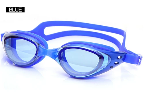 Бренд Ацетат Плавательные очки очки для плавания бассейны каркасные Анти купальники Туман УФ Плавательные Мужчины Женщины Силиконовые Пояса Рецепт Плавать - Цвет: Blue