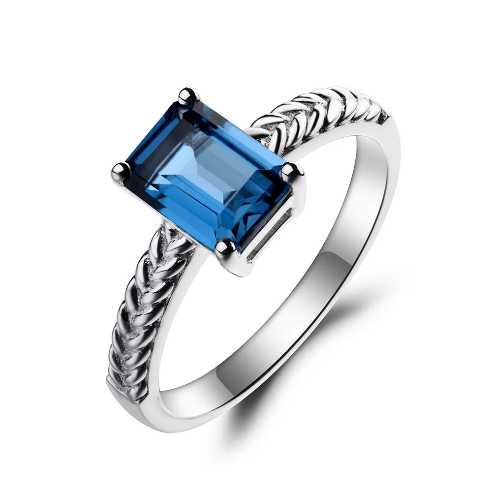 leige jewelry topaz wedding ring london blue topaz ring november birthstone emerald cut blue gems 925 sterling silver ring gifts in rings from jewelry - Topaz Wedding Ring leige jewelry topaz wedding ring london blue topaz ring november birthstone emerald cut blue gems 925 sterling silver ring gifts in rings from jewelry - Topaz Wedding Ring
