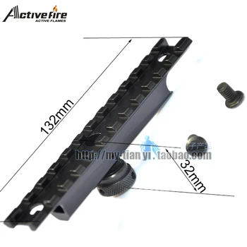 

Alloy AR15&M16 Hunting Tactical Quick Release Rifle Gun Rail 20mm Scope mount Weaver Rail for Carry Handles Airsoft Shooting