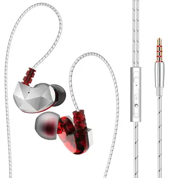 

QKZ CK6 Universal Noise Reduction Mic HiFi In-ear Wired Phone Music Earphones 3.5mm In-ear Wired Earphones for Mobile Phone