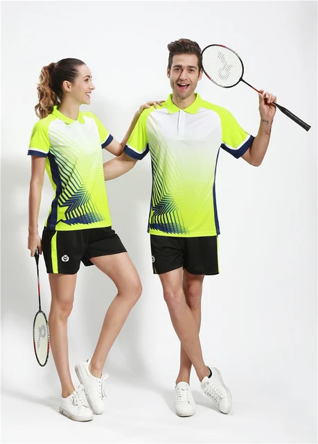 Badminton męskie damskie ubrania sportowe tenis stołowy 1 zestaw sport damska odzież sportowa gra kobieta tenis stołowy Badminton zestawy koszula tanie i dobre opinie BHWYFC Pasuje prawda na wymiar weź swój normalny rozmiar men women Student teen unisex girls boy Breathable Quick Dry Anti-Pilling Anti-Shrink Anti-Wrinkle Badminton męskie damskie ubrania sportowe tenis stołowy 1 zestaw sport damska odzież sportowa gra kobieta tenis stołowy Badminton zestawy koszula tanie i dobre opinie BHWYFC Pasuje prawda na wymiar weź swój normalny rozmiar men women Student teen unisex girls boy Breathable Quick Dry Anti-Pilling Anti-Shrink Anti-Wrinkle