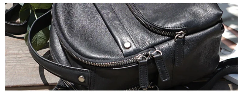 AETOO винтажная кожаная сумка на плечо, индивидуальный рюкзак из воловьей кожи, мужская женская сумка, трендовая Компьютерная сумка