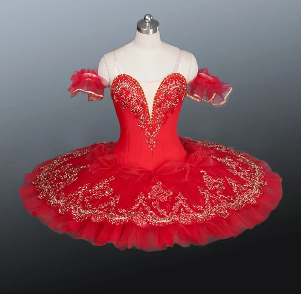 

Free Shipping Red Color Ballet Tutu Professional Ballet Tututs Ballet Tutu Girls Tutu Ballet Dresses For Girls AT1165