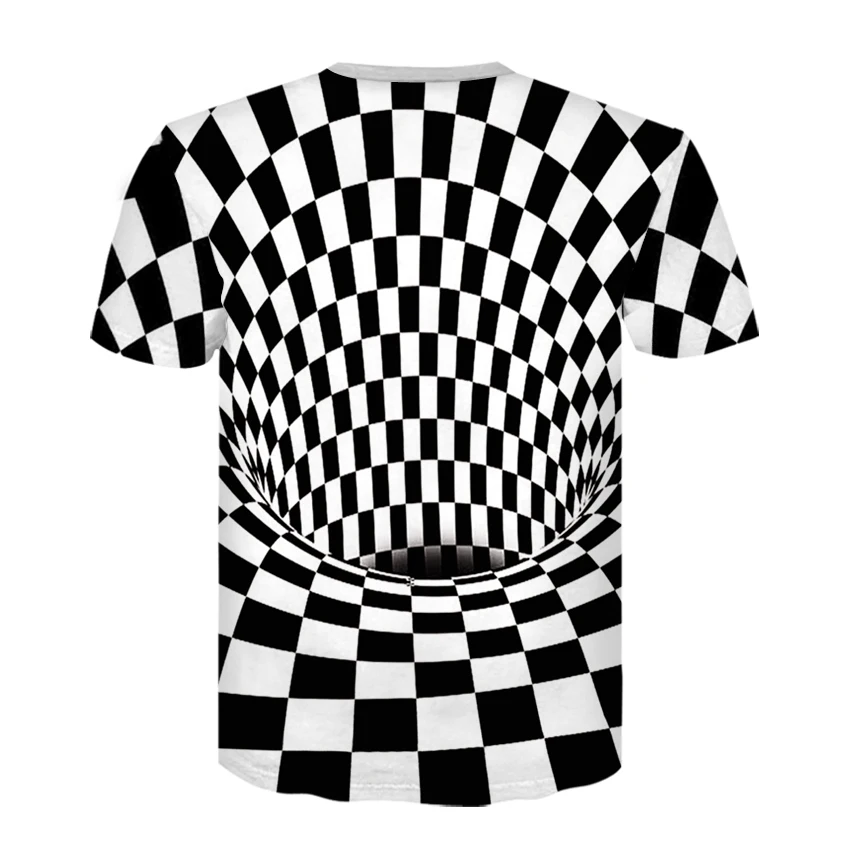 D-258-T恤短袖模板-后