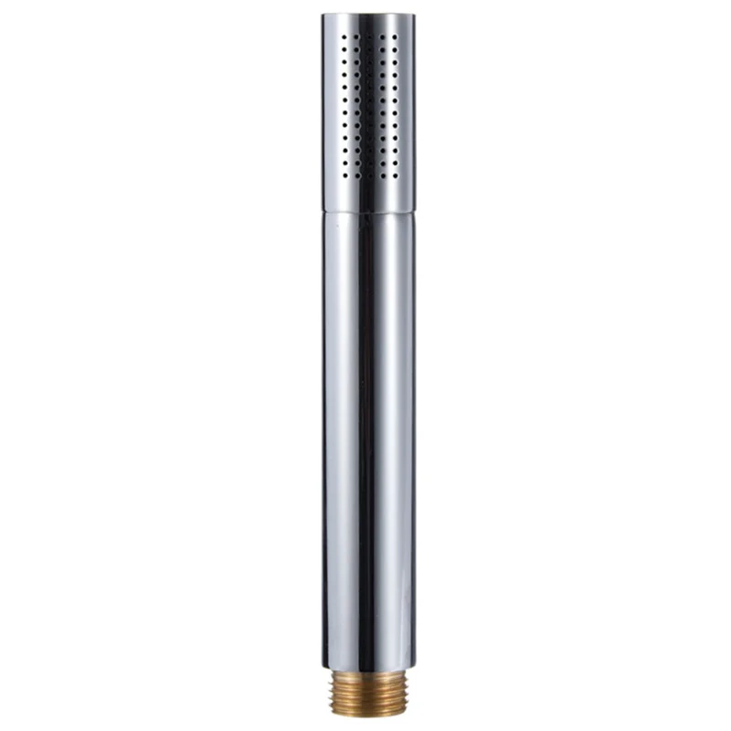 

Modern Style Bathroom Stainless Steel + Copper Hand Held Shower Heads Chrome Top Spray Rain Shower Heads