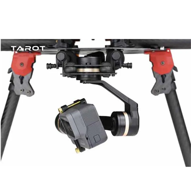 Таро 3D металлический 3 оси карданный для GOPRO 5 Квадрокоптер профессиональные части RC FPV гоночный Дрон аксессуары Accs