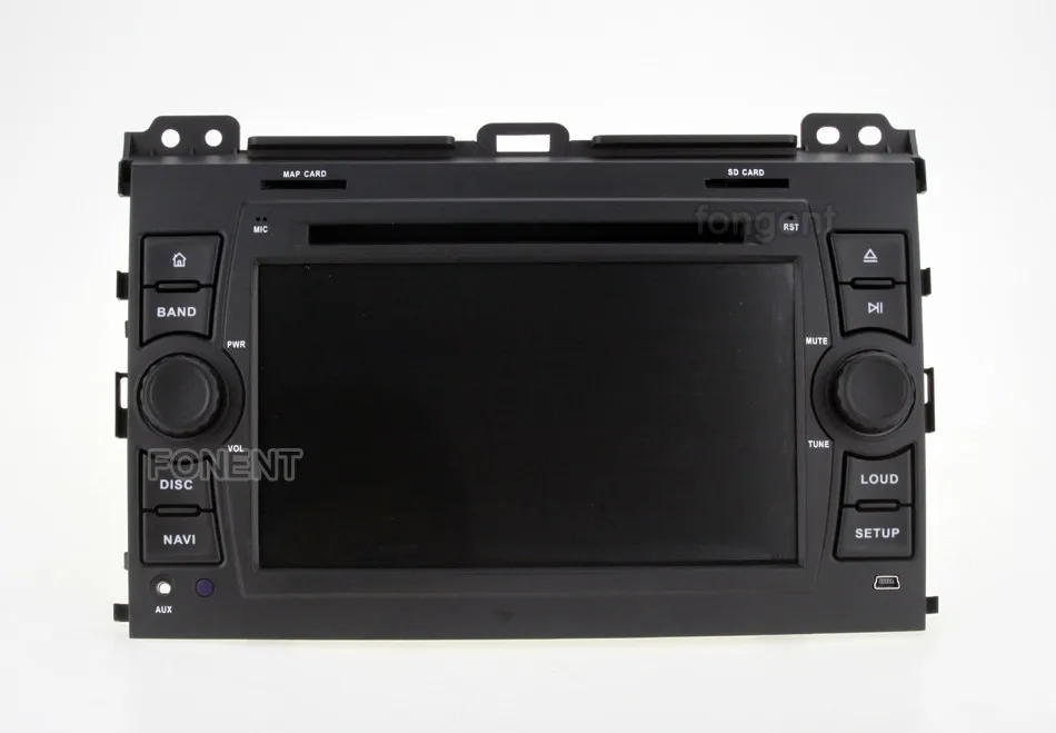 Excellent for Toyota Land Cruiser Prado 120 2003 2004 2005 2006 2007 2008 2009 Car Android auto Stereo Stereo Radio DVD Multimedia Player 3