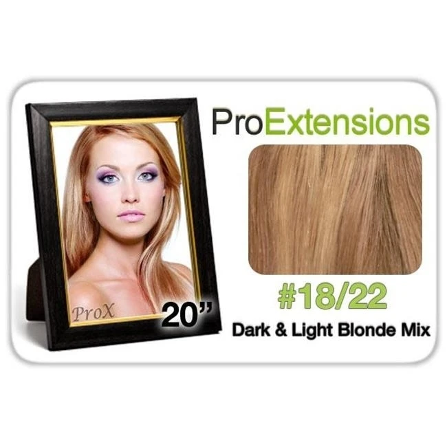 Bry Belly PRFS-20-1822 Pro Fusion 20 in. No.18-22 Dark Blonde with Light Blonde Highlights
