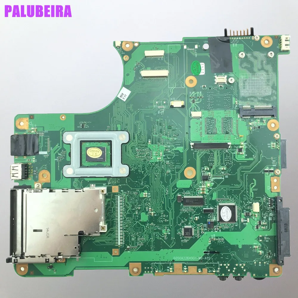 PALUBEIRA 6050A2264901-MB-A02 основная плата для Toshiba satellite L350 L355 Материнская плата ноутбука V000148340 все функции полностью протестированы