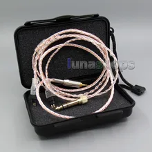 800 провода из меха черно-бурой+ OCC сплав тефлон AFT наушники кабель для Sennheiser HD414 HD420 HD430 HD650 HD600 HD580 LN05400