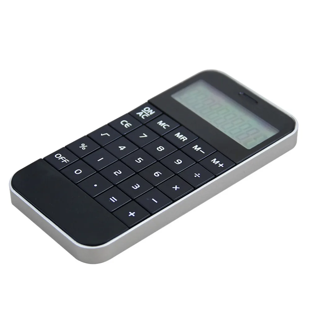 Карманный электронный 10 цифр дисплей вычисление калькулятор горячий 10 цифр дисплей четко ЖК-дисплей