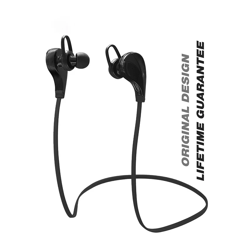 

Smart Bluetooth earphones sport music waterproof stereo stereo noise cancelling HD voice English voice prompt Super long standby