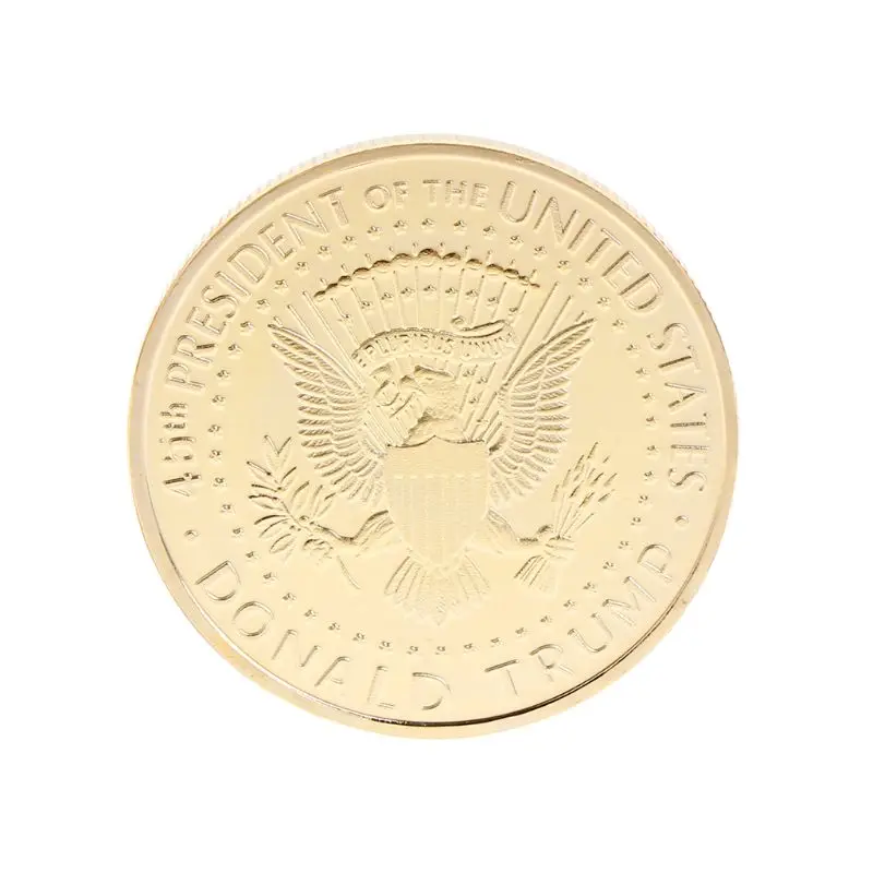 Памятная монета Трамп Америка свобода президент сувенирная коллекция художественные монеты сплав подарки серебро золото