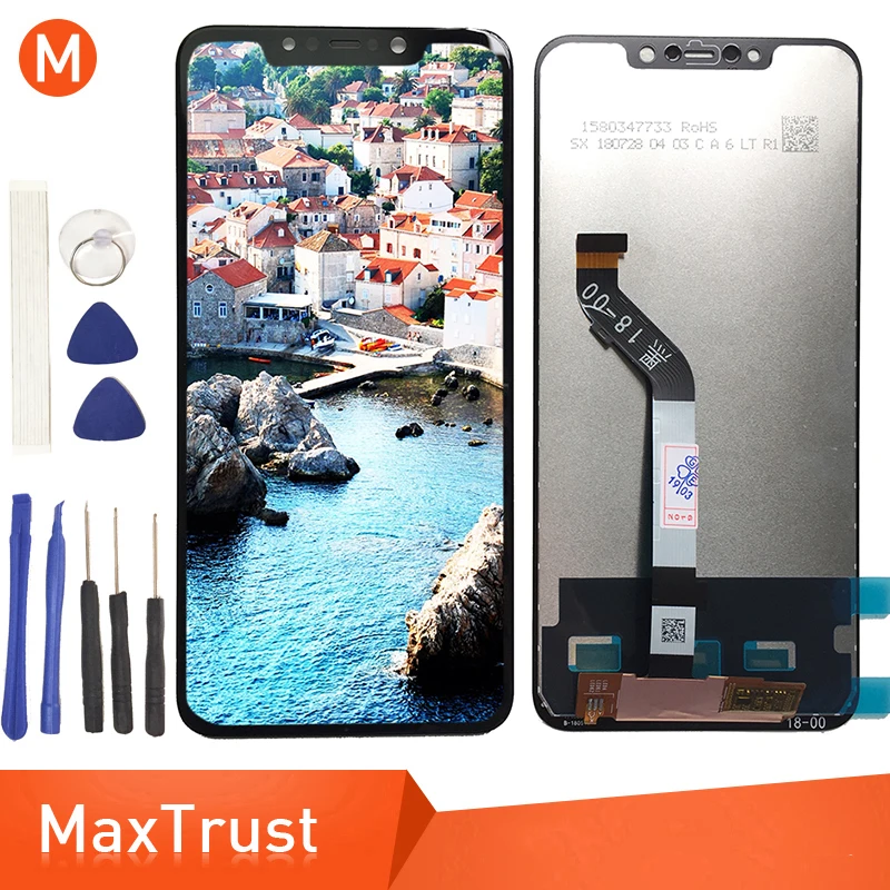 

Great Quality 6.18" For Xiaomi Pocophone F1 LCD Display And Touch Screen Digitizer Assembly Module Replacement