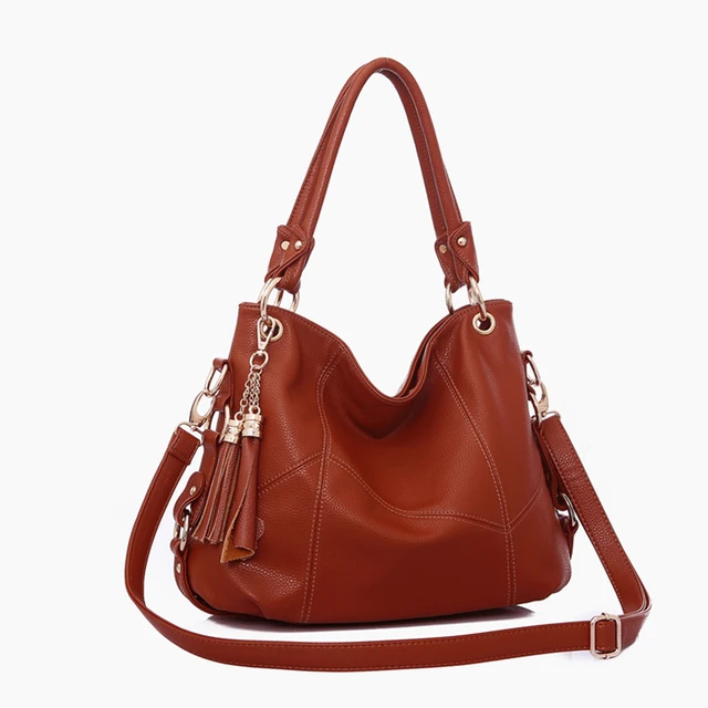 2016 Brand Women Genuine leather handbags Fashion Designer Hobo ...