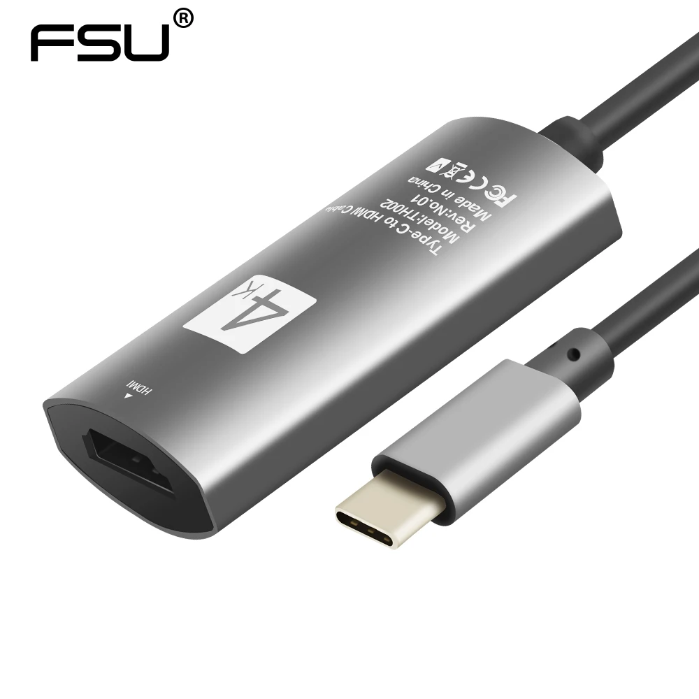 Usb type-c к женскому HDMI кабель Поддержка 4k 1080p адаптер для Macbook2016/ Chromebook Lumia950/950XL