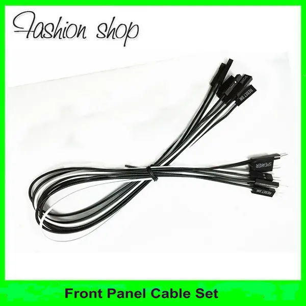 

Wholesale 30CM Front Panel Power Reset HDD LED Extension Cable Kit