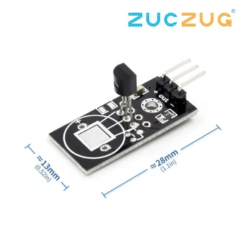 

DS18B20 single-bus digital temperature sensor module for Arduino
