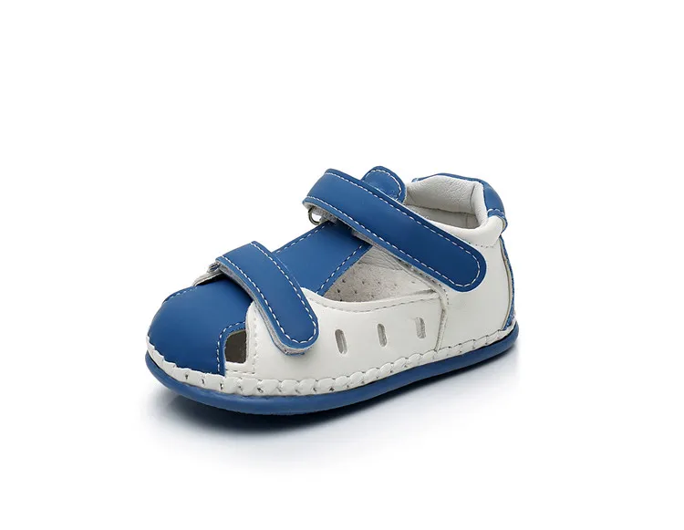 Ahannie/летние ортопедические сандалии с закрытым носком для маленьких мальчиков; пляжная обувь на плоской подошве для малышей; детская обувь для первых ходунков