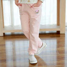 2016 Vestidos menina bear autumn casual pants girl cotton pants kids clothes girls clothes children clothing