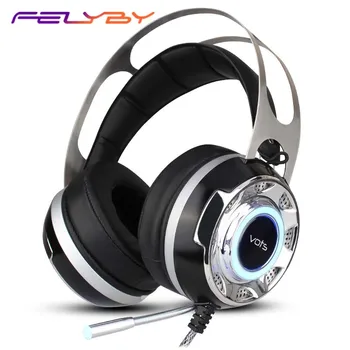

Headset computer headset internet cafe game vibration wired headset