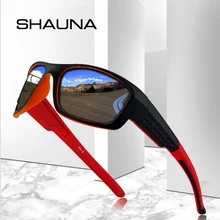 SHAUNA,, поляризационные солнцезащитные очки, мужские авиаторные очки для вождения, спортивные солнцезащитные очки для мужчин, ретро очки, Gafas De sol