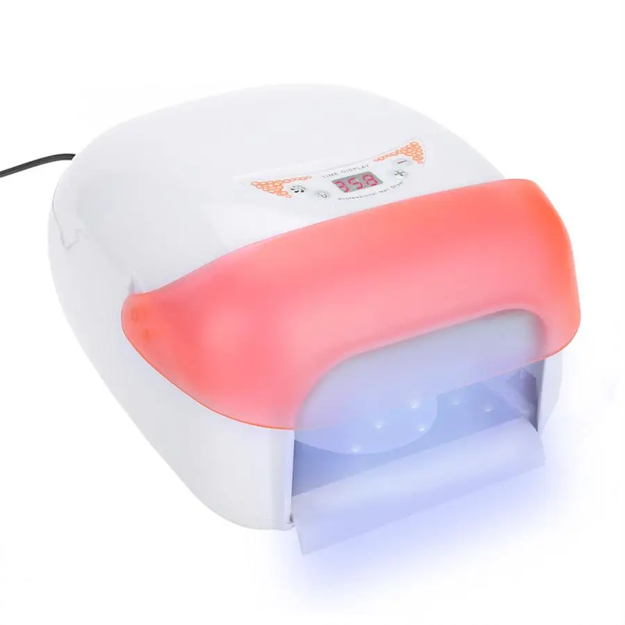 УФ led 36 Вт УФ-сушка для ногтей быстрая сушка Интеллектуальный Гель-лак отверждения света с вентилятором ногтевые лампы