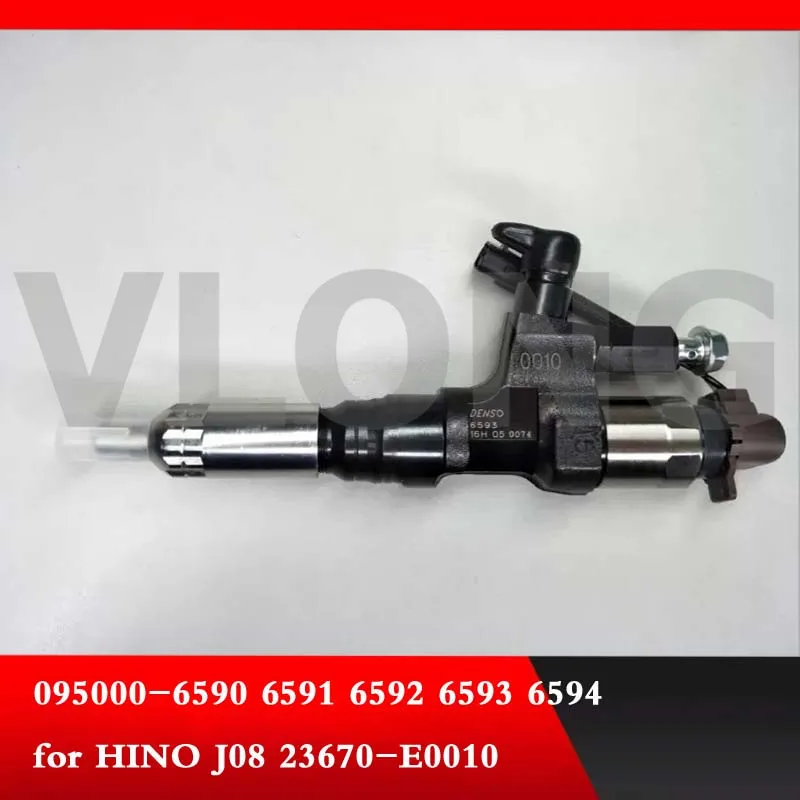 Подлинный и common rail топливный инжектор 095000-5460 для HINO J07E 23670-1342 23670-e0260, 23670-E0261