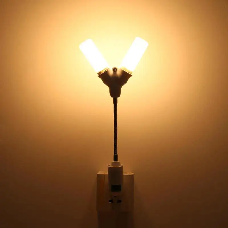 E27 к 2E27 светодиодный свет базы Splitter держатель разъем лампа для студии лампы адаптер гибкие удлинительные Стандартный конвертер