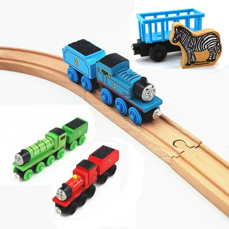 31 Types Magnetic Train Magic Track Car Wooden Train Hot Wheels Thomas For Children Kids Christmas Gift Choose Car Toy