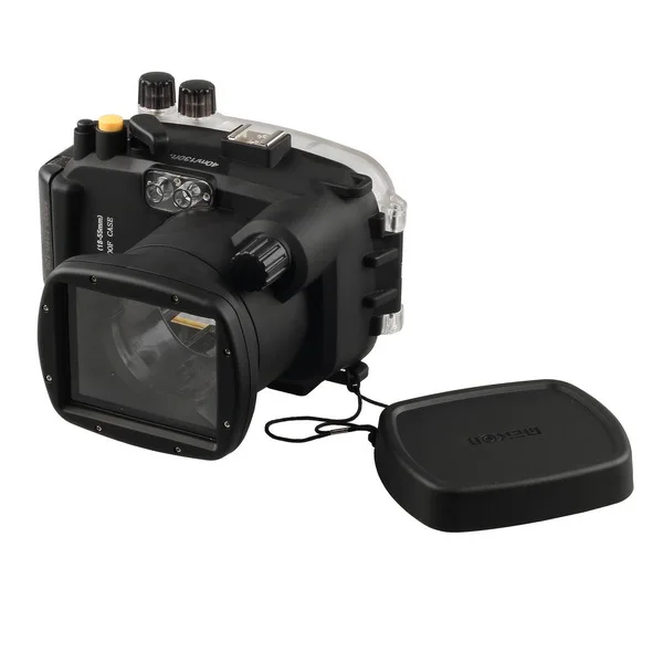 

40M waterproof underwater camera housing case for Sony DSLR NEX-7 + 18-55mm lens