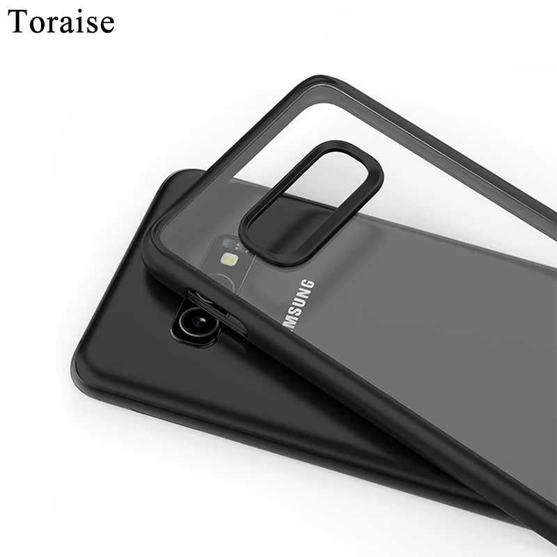 Toraise для Samsung Galaxy S10 силиконовый чехол ТПУ акриловый прозрачный Plus телефона s10 e s10e |