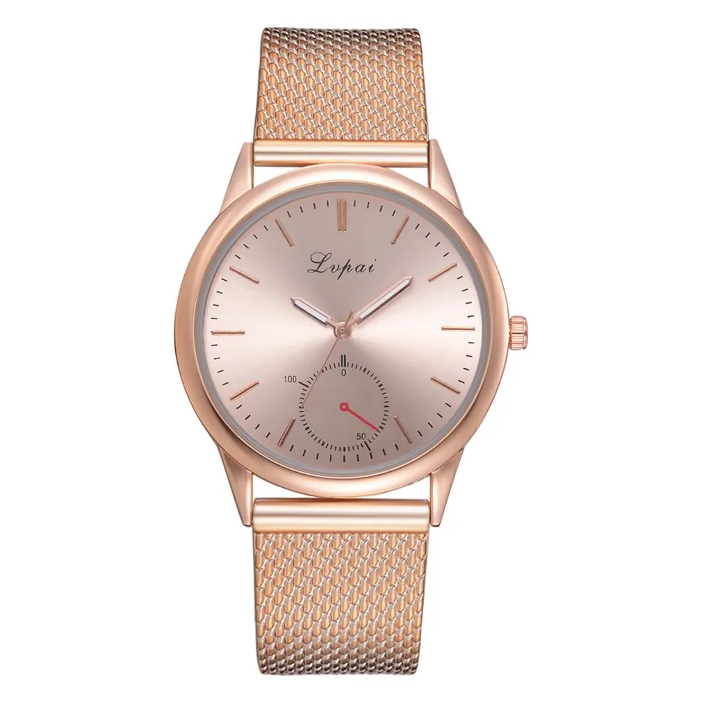 

Lvpai Trendy Design Fashion Men Woman Multifunctional Stainless Steel Watch Business Quartz Wrist Watch P754