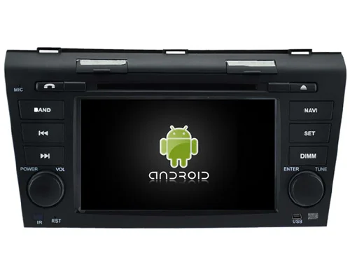 Android CAR Audio DVD player gps FOR MAZDA 3 2004 2009 Multimedia navigation head device unit