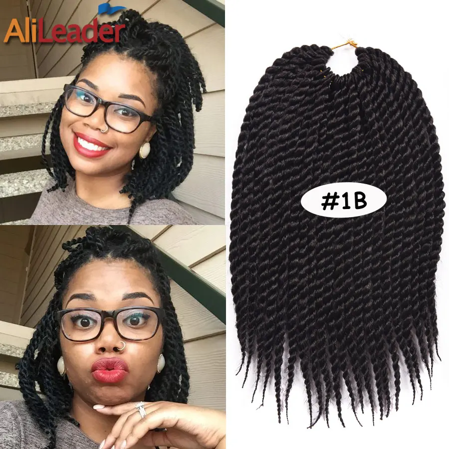 Braids Crochet Twist Hair 12 Inch 22Roots 80G Senegal Twist Crochet ...