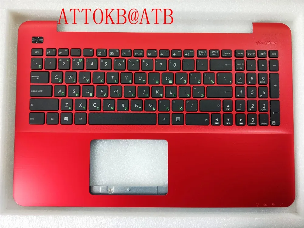 Новая русская клавиатура для ноутбука Asus X555 X555L A555L F555L R556L VM510L W519L Y583L R556 W509 клавиатура Упор для рук крышка с C